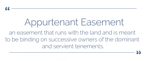 Appurtenant Easement definition easement appurtenant meaning easement appurtenant vs easement in gross real estate termination to the land
