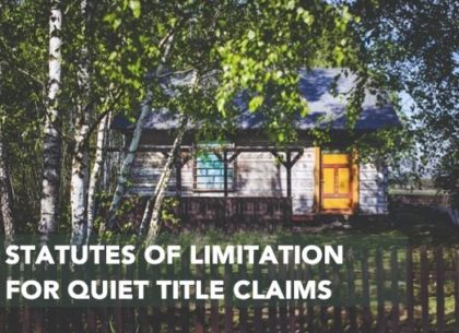 Statues-of-Limitation-for-Quiet-Title-Claims
