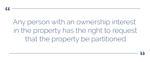 What is a Partition Action In Real Estate?