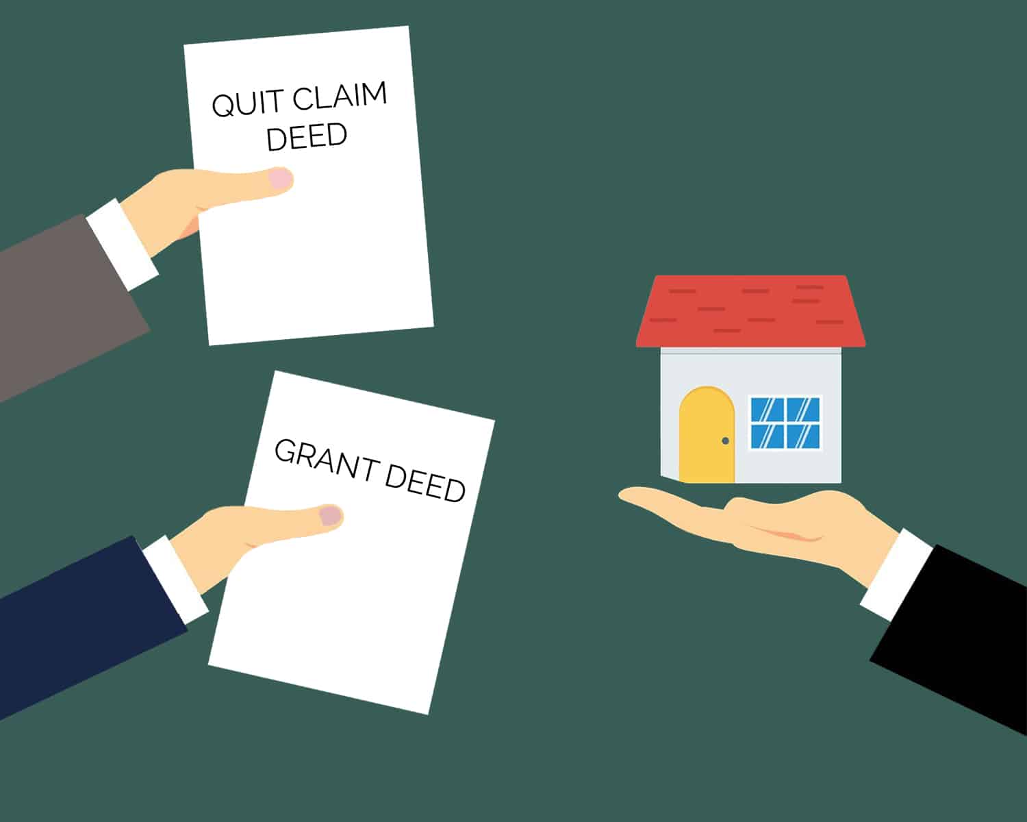Difference Between Grant Deeds and Quitclaim Deeds