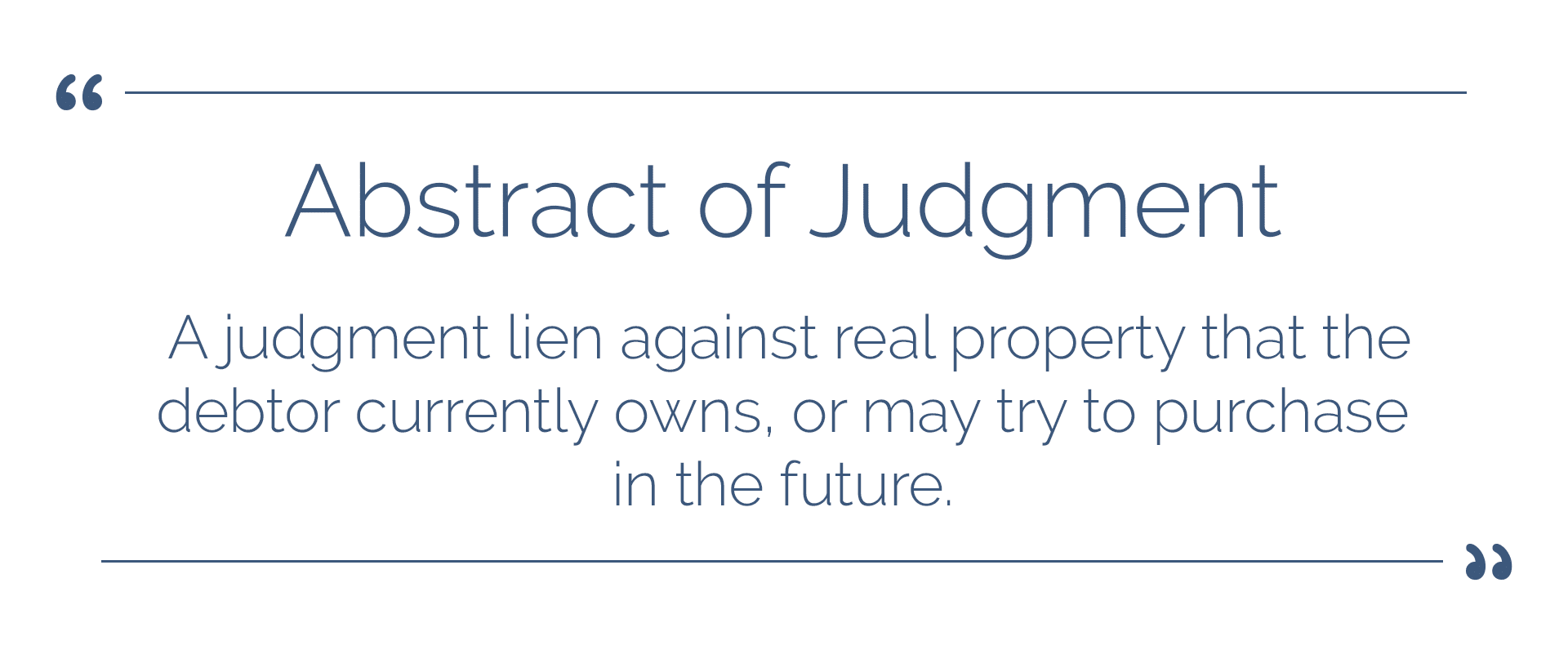 What Is Abstract of Judgment California Law & How to File for It?