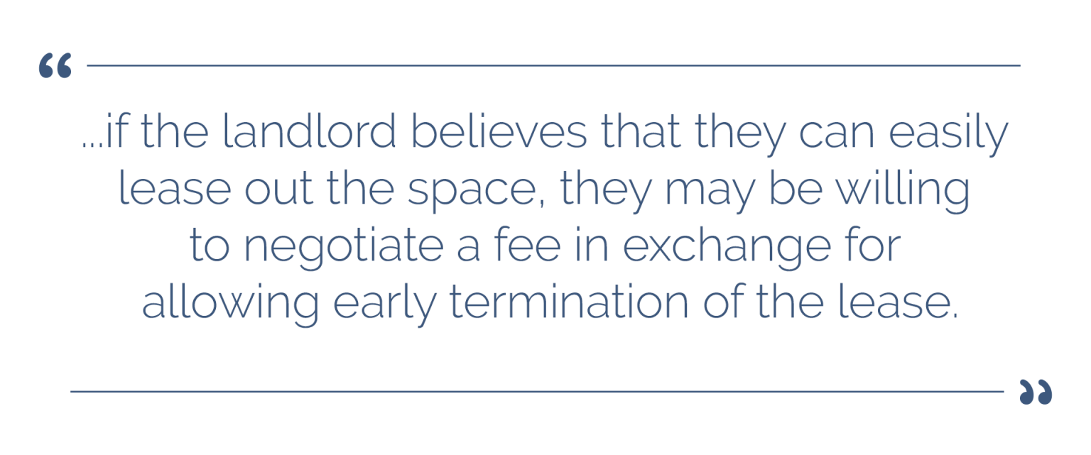 How To Get Out Of Long Term Commercial Lease in California?