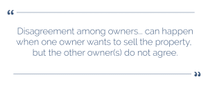 Can one owner sell a jointly owned property?