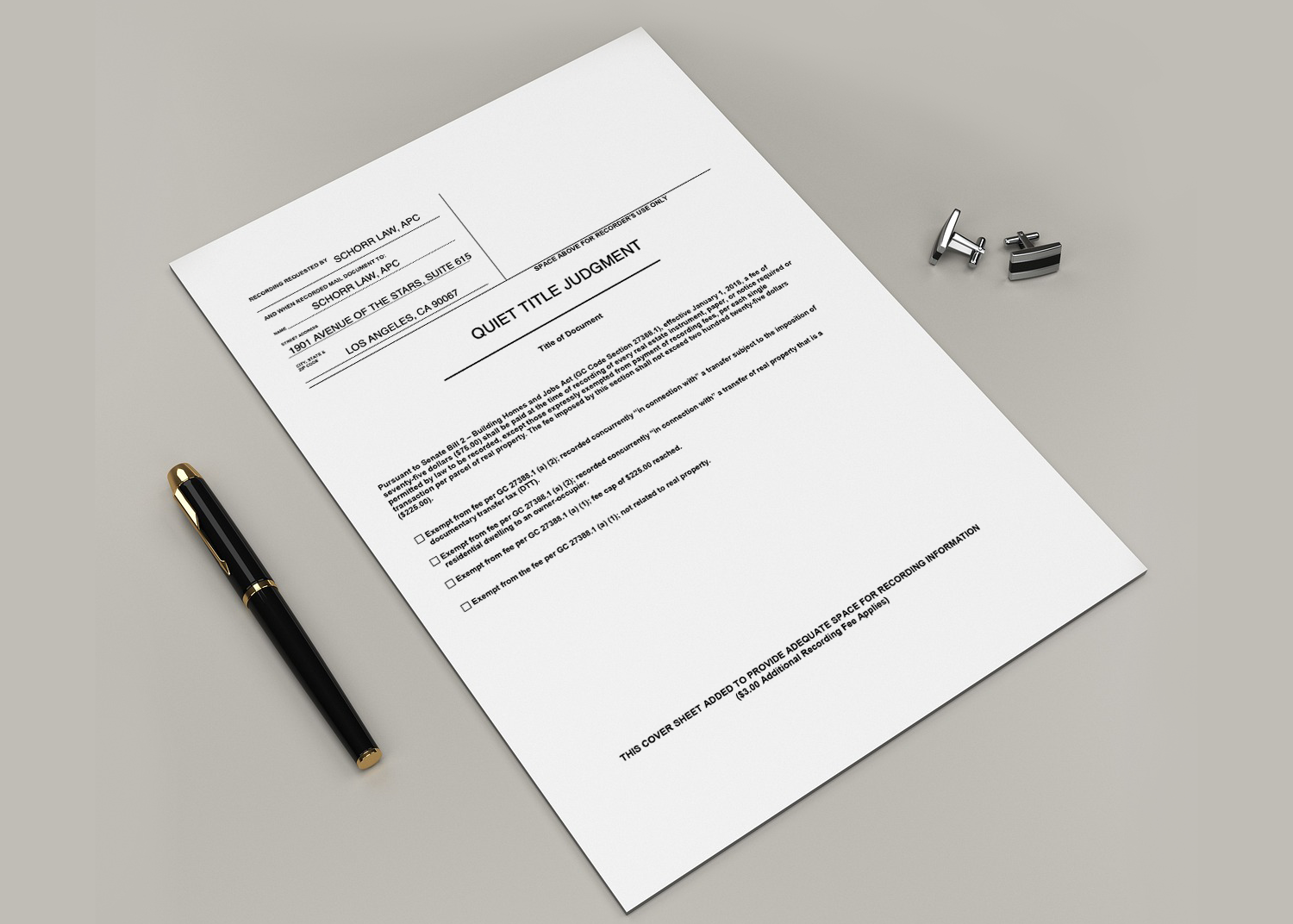 Quiet Title Case & Role of Quiet Title Attorney