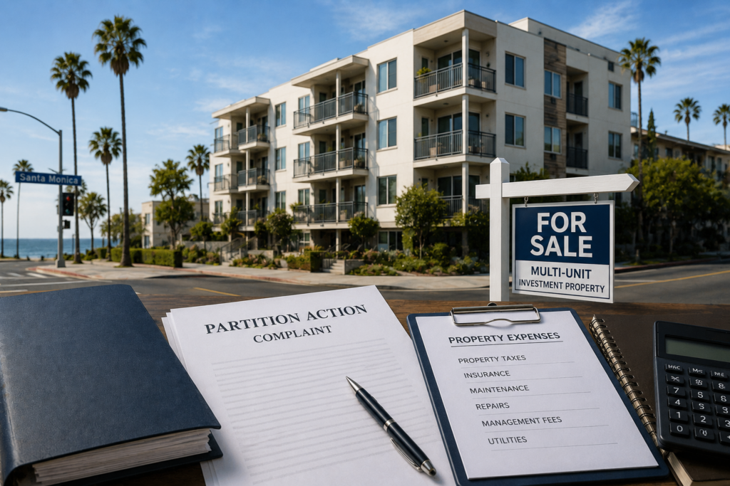 Santa Monica Partition case