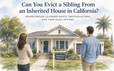 Can You Evict a Sibling From an Inherited House in California?
